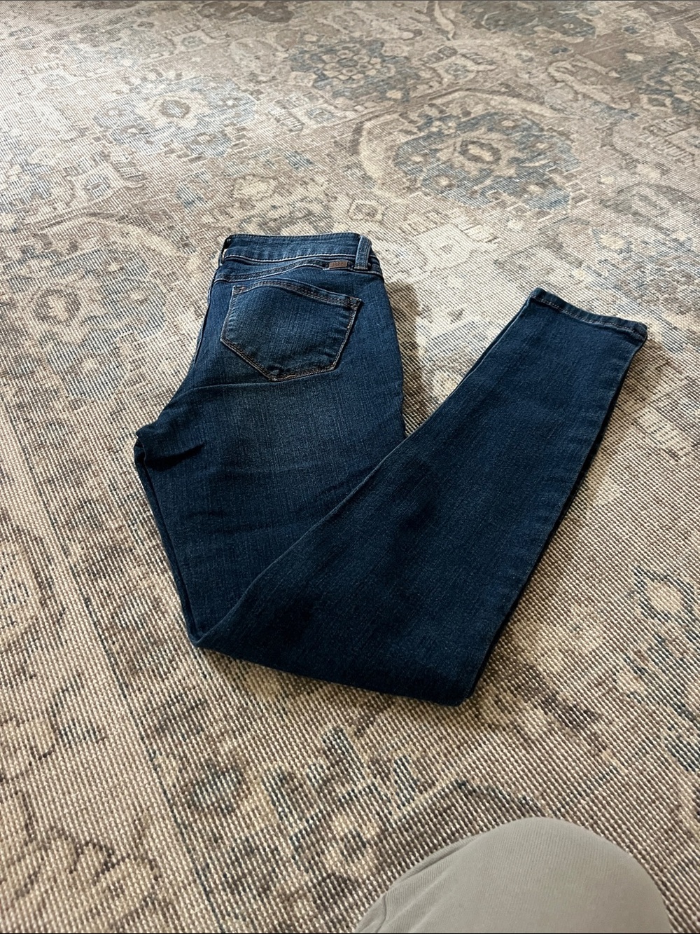 1822 Denim Dark Indigo Skinny Jeans